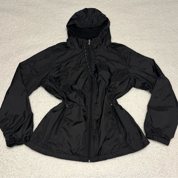Calvin Klein Women Black Full Zip Performance Windbreaker Jacket - Picture 1 of 12